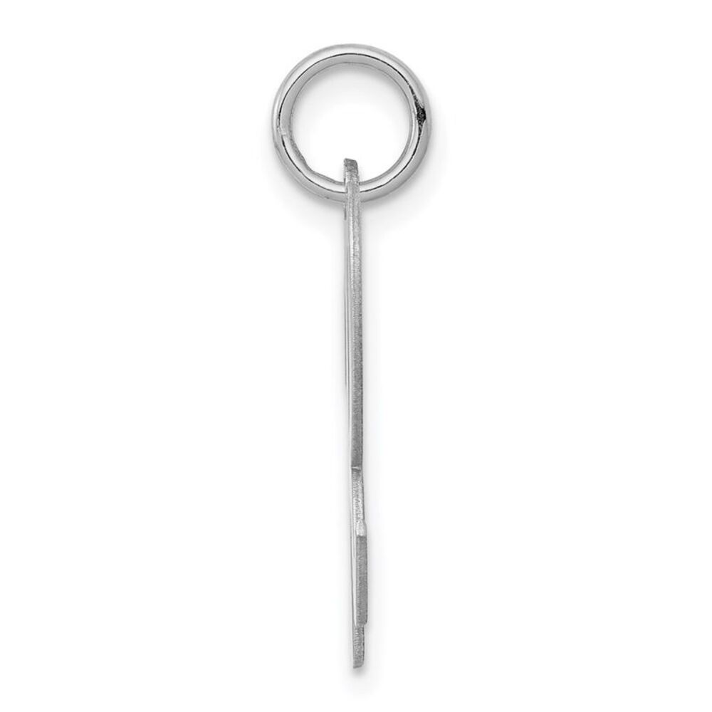 Sterling Silver Madison Collection LG Classic Script Initial R Pendant - Picture 2 of 5